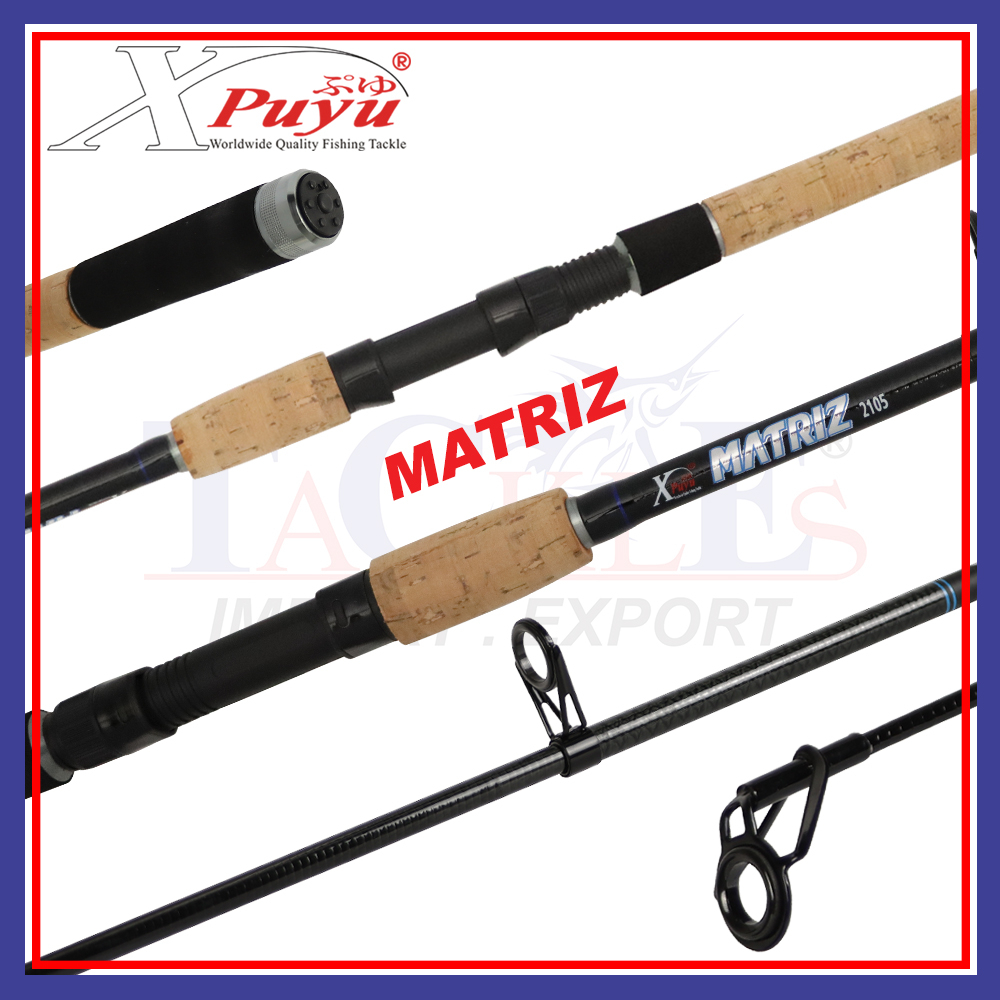 Xpuyu Tele Rod Matriz Spinning Telescopic Portable Fishing Rod  (1.8meter-2.7meter) Pole Joran Pancing Prawn Fishing Rod