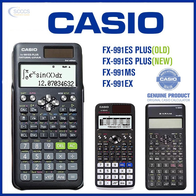 Scientific Calculator CASIO Fx991ES Plus FX82MS Fx991EX Latest