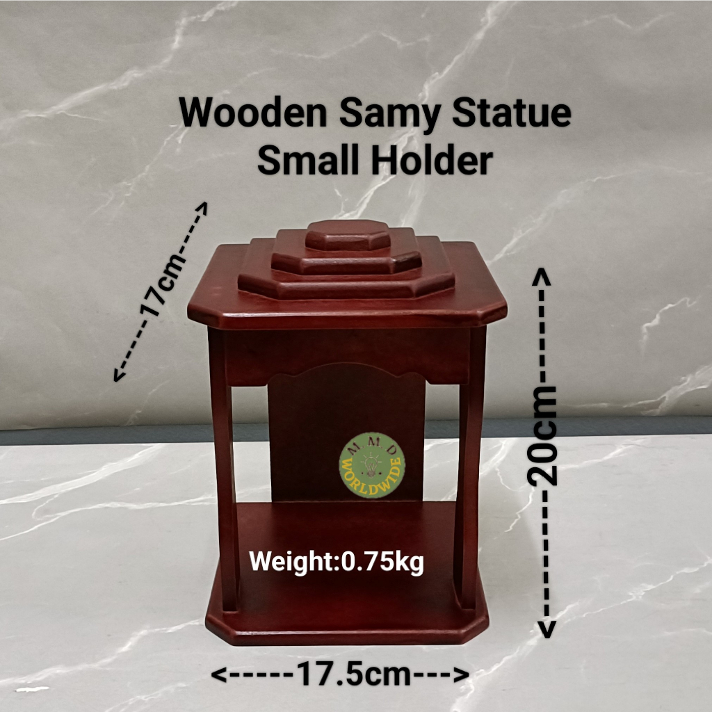 Wooden Small Samy Statue Stand | Shopee Malaysia