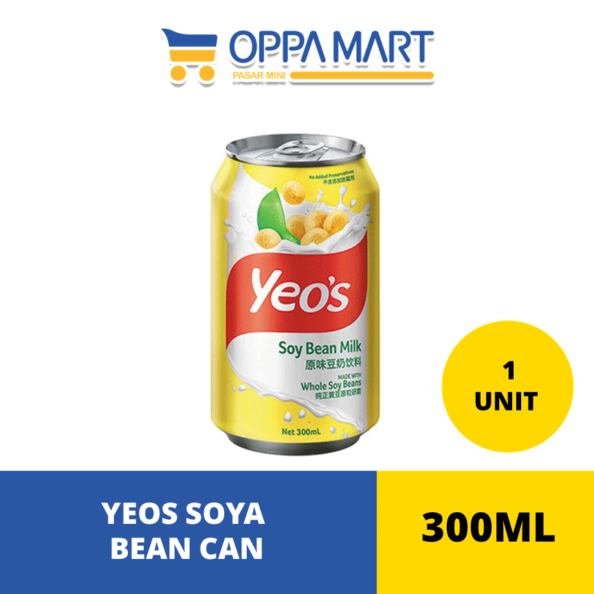 YEOS CAN 300ML (SOYA BEAN/GRASS JELLY/CHRYSANTHEMUM TEA/KUNDUR) Shopee Malaysia