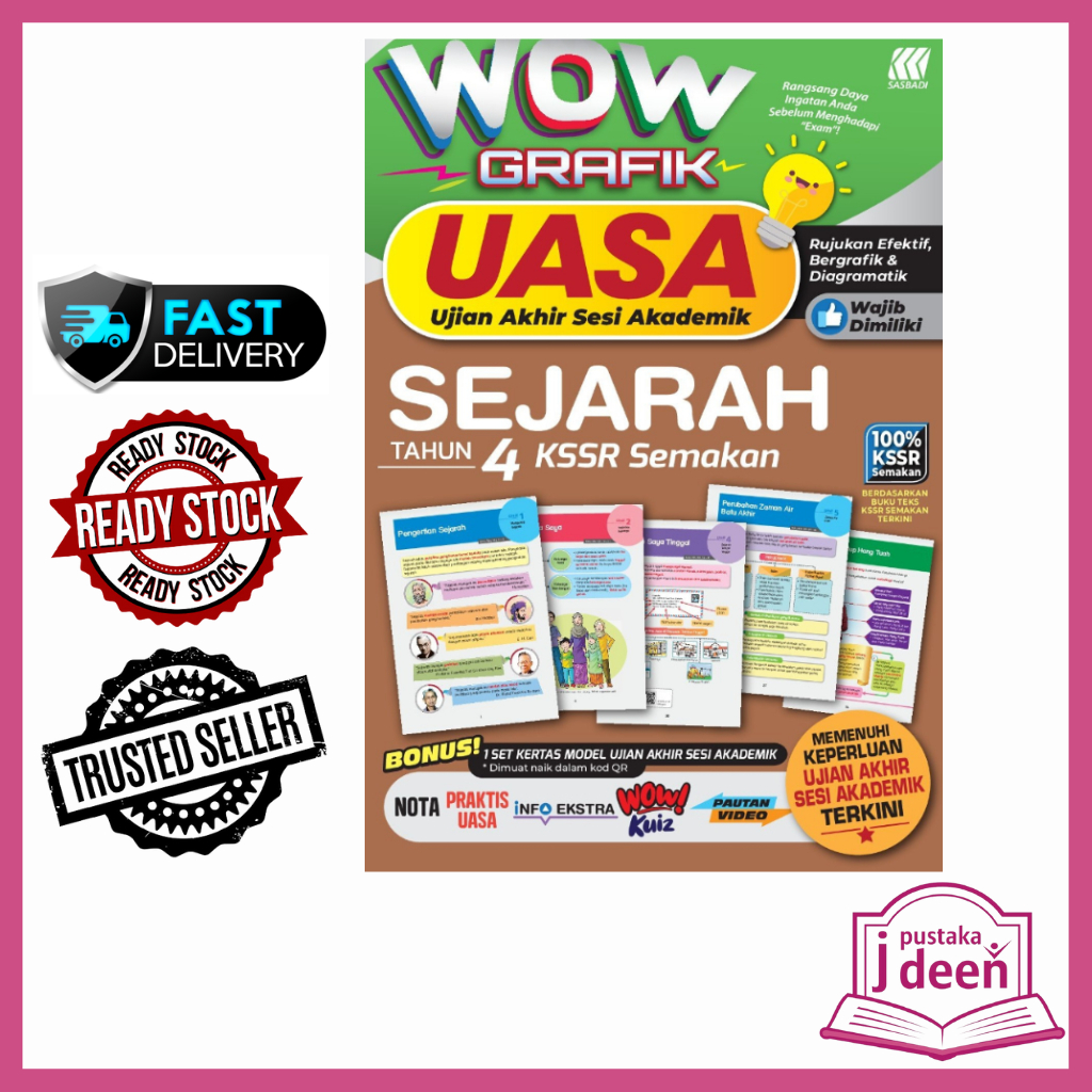 Jdeen Buku Rujukan Tahun Sejarah Uasa Wow Grafik Shopee