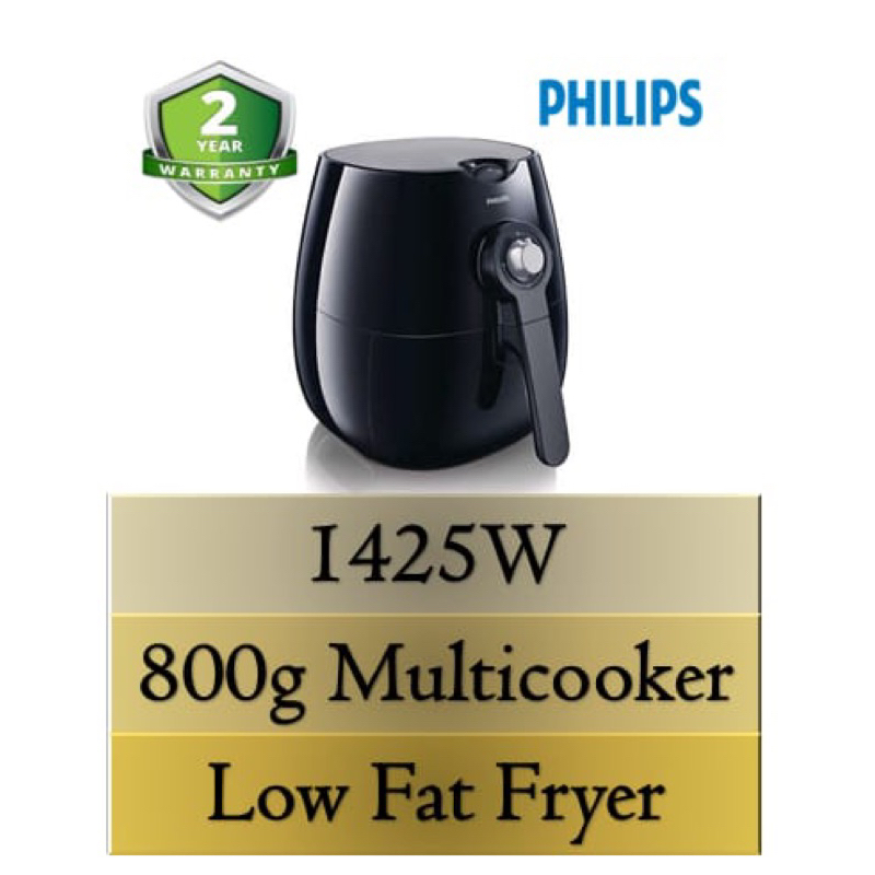 PHILIPS DAILY COLLECTION AIRFRYER 1425W (HD9220) Shopee Malaysia