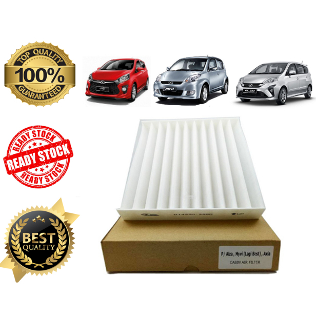 OEM AIR COND CABIN FILTER PERODUA MYVI 2011+ NEW MYVI ALZA AXIA BEZZA