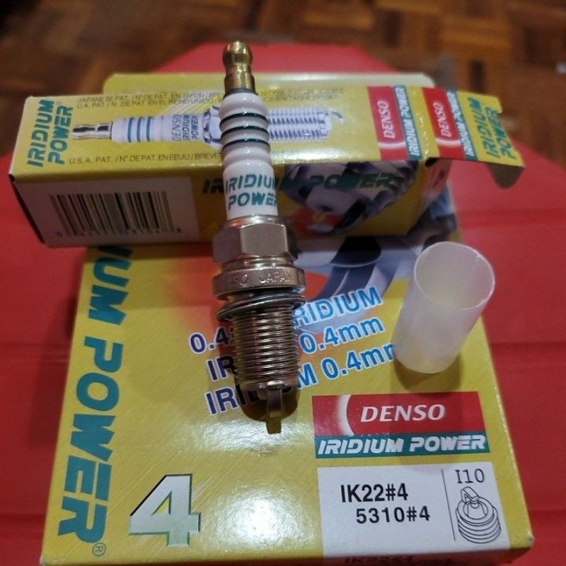 IK22 DENSO IRIDIUM POWER SPARK PLUG 4pc Saga ISWARA VIVA KENARI KELISA ...