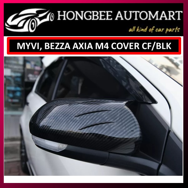 MYVI G3, BEZZA (ALL), AXIA 2023, AXIA OLD M SPORT SIDE MIRROR COVER