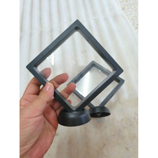 Metal Arm Mineral Stand Display Holder Rack Acrylic Support Base