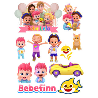 Pinkfong BebeFinn Custom Topper Birthday Cake | Shopee Malaysia