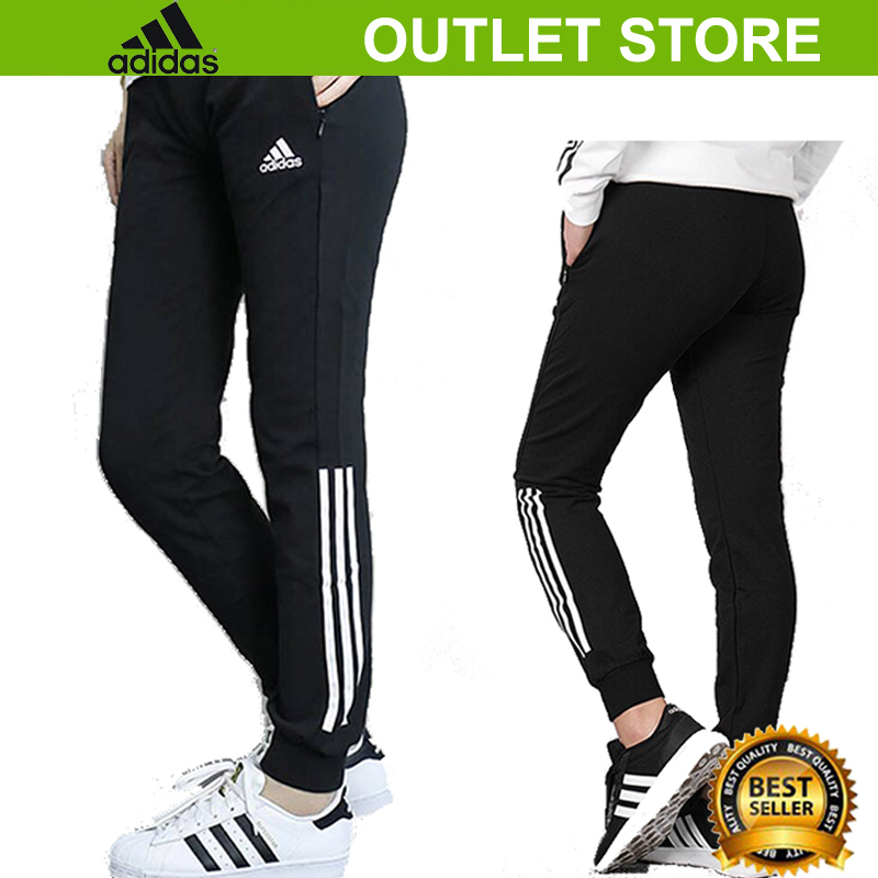 Adidas Slim Sweatpants Casual Pants Neck Pants Drawstring Sports