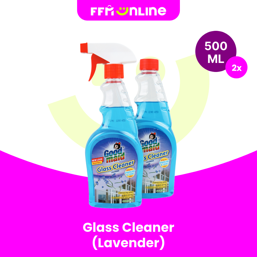 Goodmaid Glassex Glass Cleaner Lavender 500ml X 2 Packs Shopee Malaysia 9647