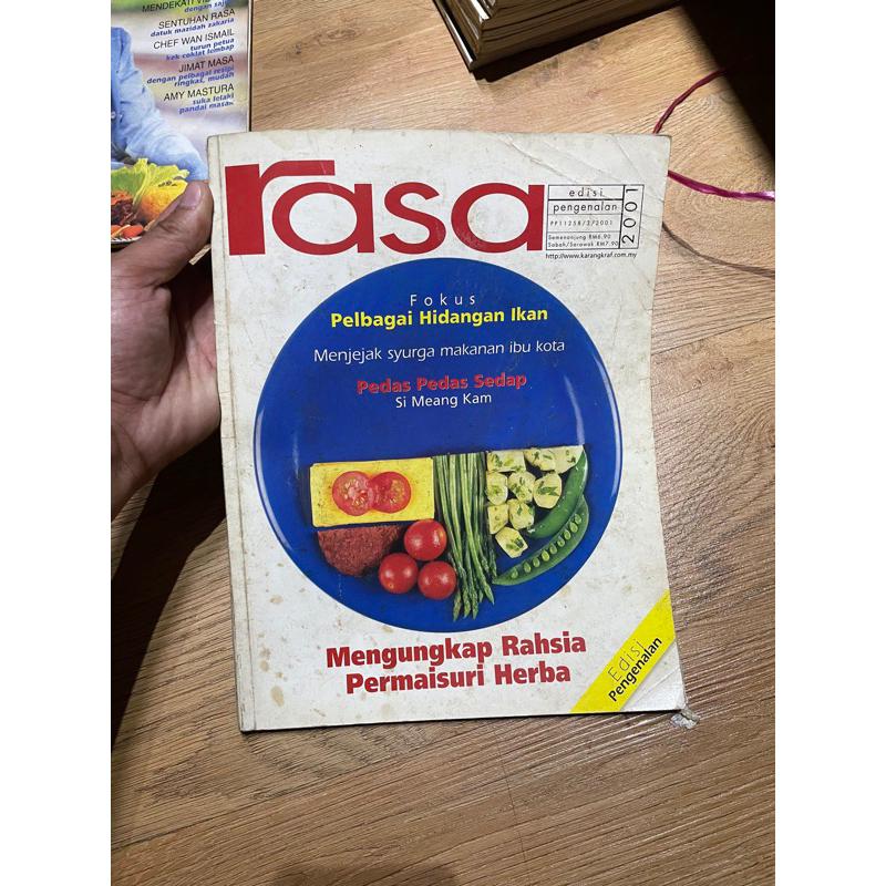 majalah lama “RASA” , “SAJI” (buku resipi masakan) | Shopee Malaysia