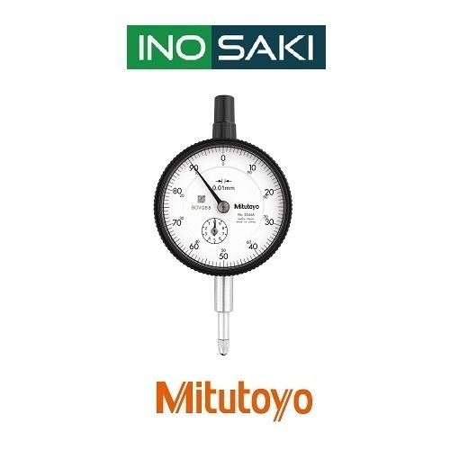 Mitutoyo Dial Gauge, Lug Back, ISO Type, 0,01mm Series 2 Inosaki