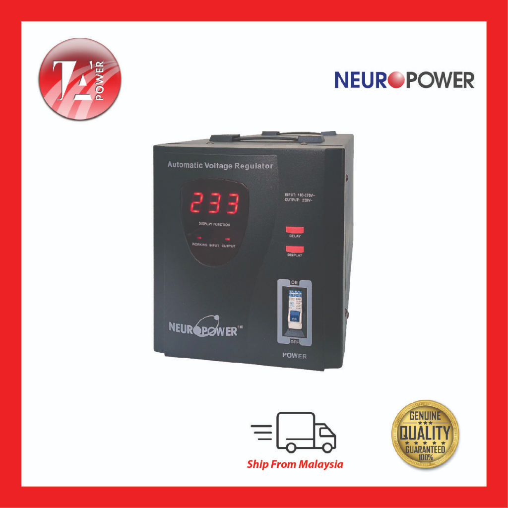[PRE ORDER] NEUROPOWER AVS-R3K0 AVS 3KVA,Tap-Switching Regulation ...