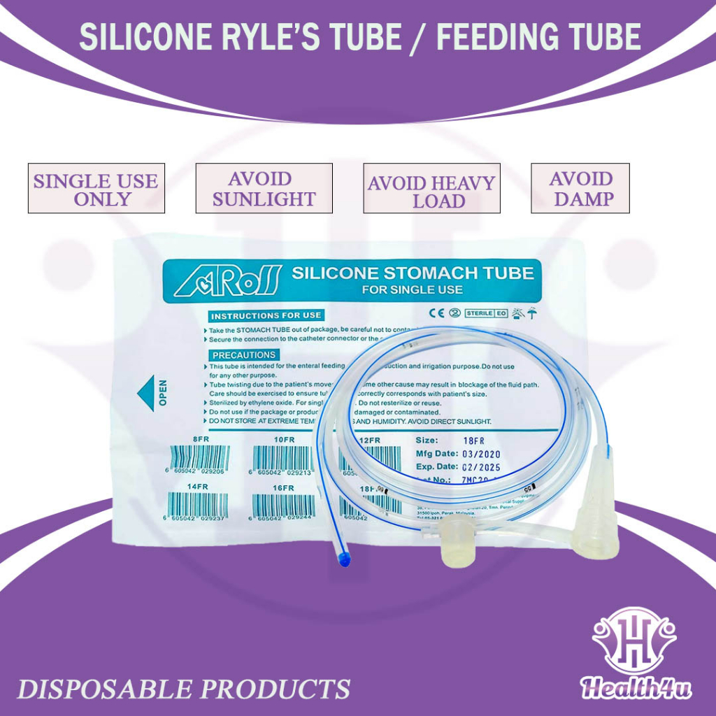 Silicone Stomach Tube, Ryle's Tube | Shopee Malaysia