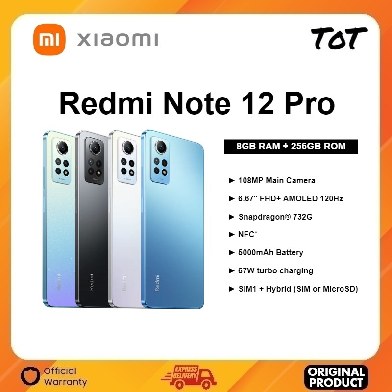 Xiaomi Redmi Note Pro Gb Gb Fhd Amoled L Hz Refresh