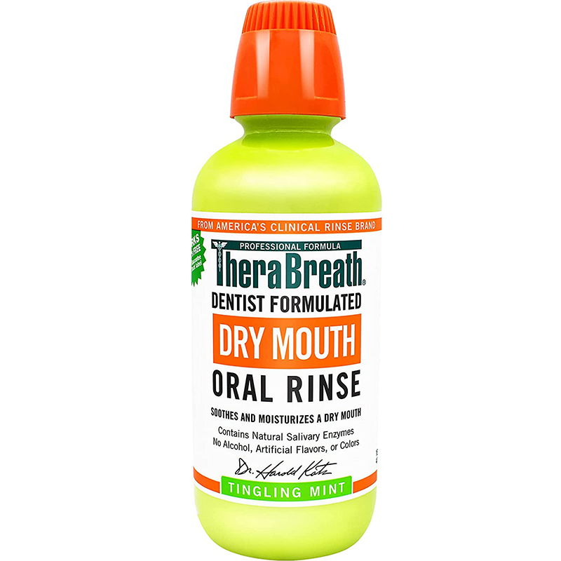 TheraBreath Dry Mouth Oral Rinse - Tingling Mint | Shopee Malaysia