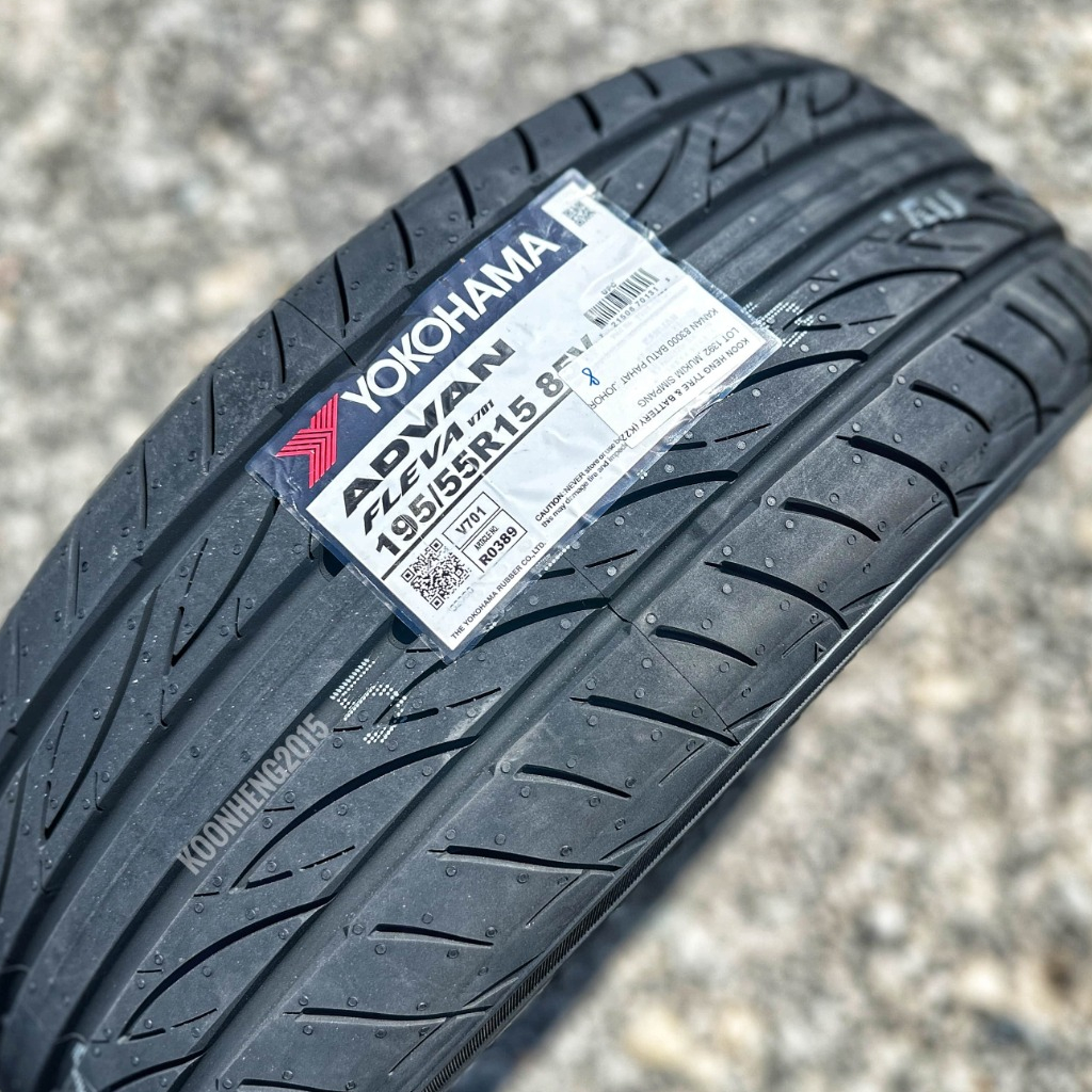 NEW YOKOHAMA TYRE ADVAN FLEVA V701 195/55/15 195/50/16 - Made in Japan ...