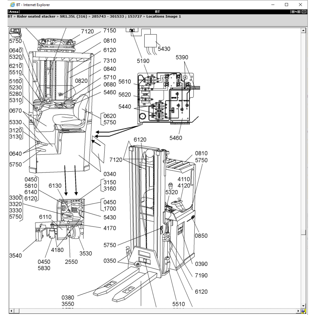 BT Lift Trucks PartsArena Forklift Spare Parts Catalog Shopee Malaysia
