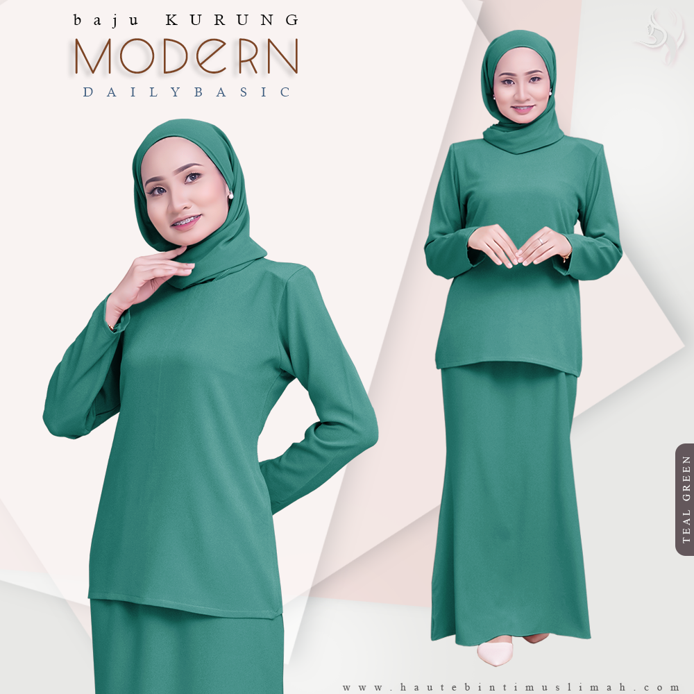 Daily Basic Baju Kurung Modern By Mood Mist Fashion V2 Shopee Malaysia 