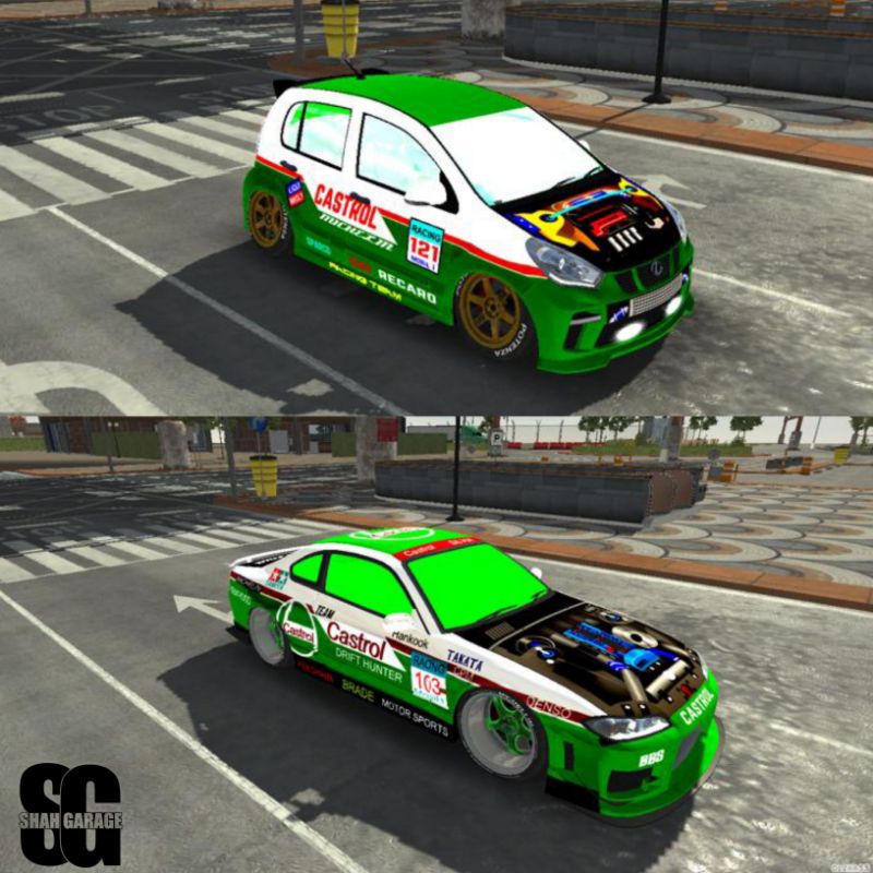 car parking multiplayer design CASTROL ! Shopee Malaysia