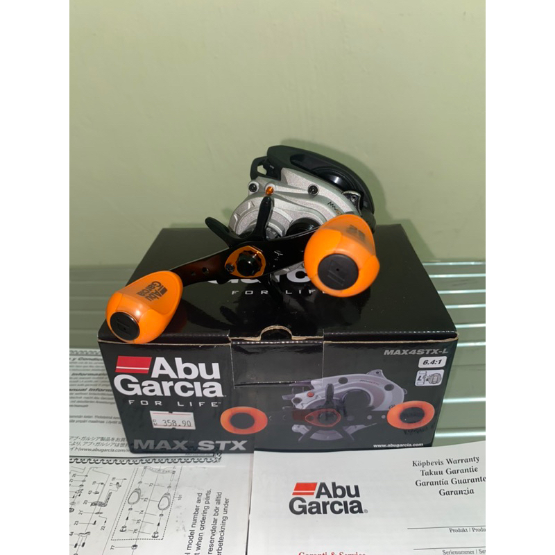 Moulinet De Pêche Abu Garcia Max STX – Left Hand – Profil Bas – Neuf