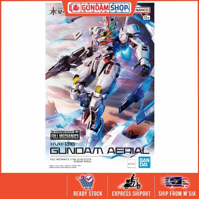 Full Mechanics 1/100 Gundam Aerial XVX-016 Witch from Mercury Bandai Japan  NEW
