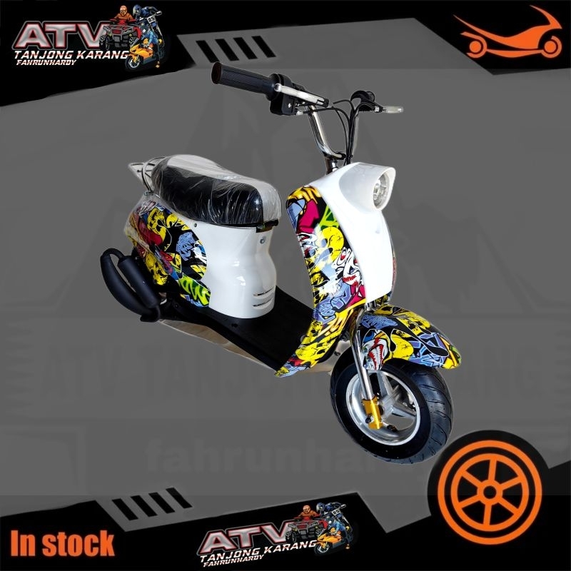 Pocket bike mini bike scooter vespa engine 49cc Shopee Malaysia