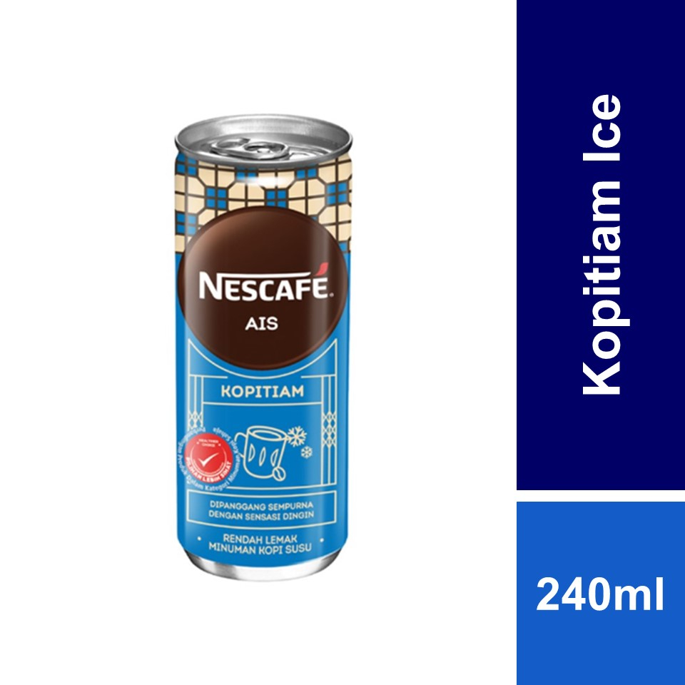 Nestle Nescafe Ice Can 240ml Shopee Malaysia