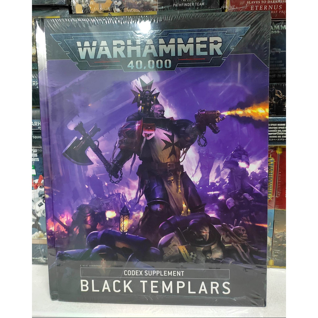 Warhammer 40K Black Templars Codex | Shopee Malaysia