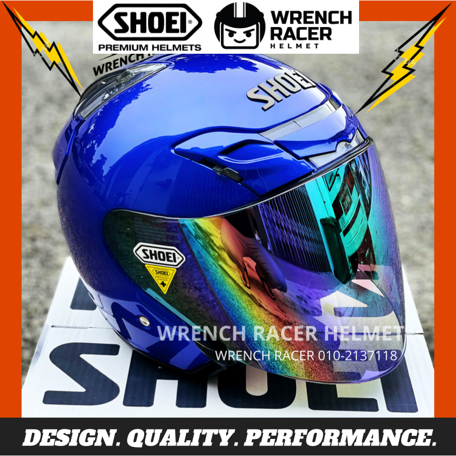 Helmet SHOEI JFORCE 3 / SHOEI JF3 Helmet / Visor SHOEI CJ1