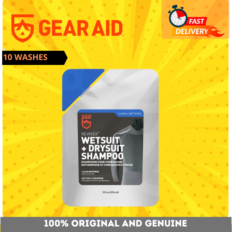 Gear Aid Revivex Shampoo Per Mute 10 Oz. – Pulizia E Cura Per Mute Stagne