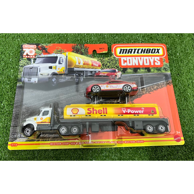 Matchbox MBX Convoys 2023 Western Star 49X & MBX Tanker Trailer With ...