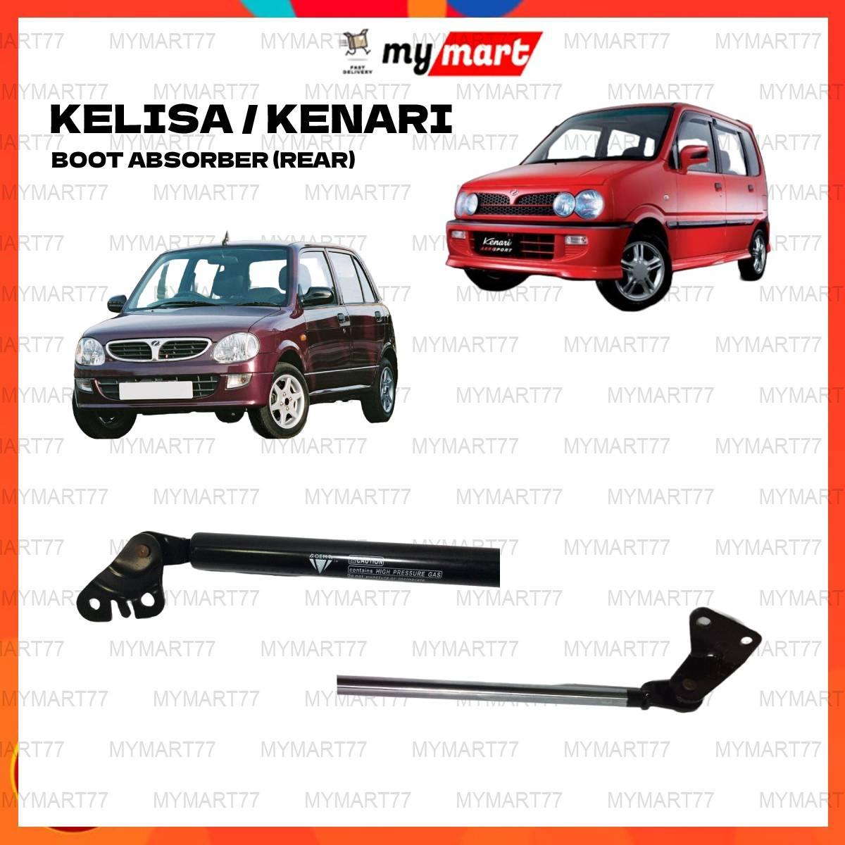 Perodua Kelisa Kenari All Model Rear Boot Absorber Rear damper Gas ...