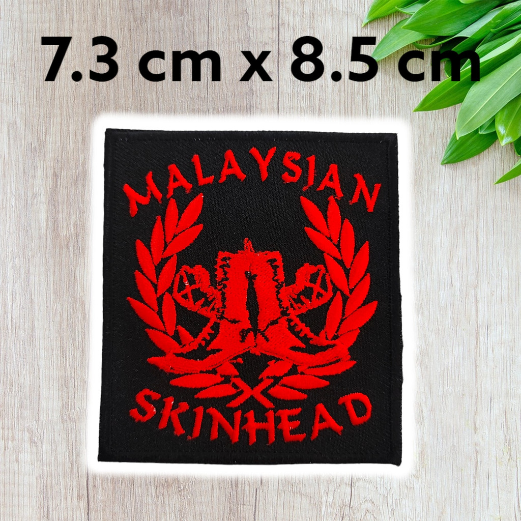 Skinhead Patches 7.3 cm x 8.5 cm | Shopee Malaysia