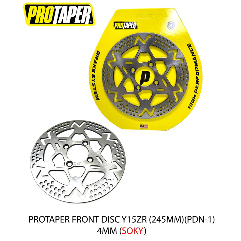 PROTAPER Y15ZR PDN-1 FRONT DISC 245MM (4 HOLE) | Shopee Malaysia