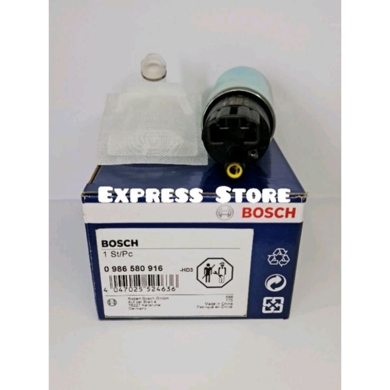 BOSCH Electric Fuel Pump Motor Toyota Avanza, Rush 1.5, Vios 1.5 NCP42