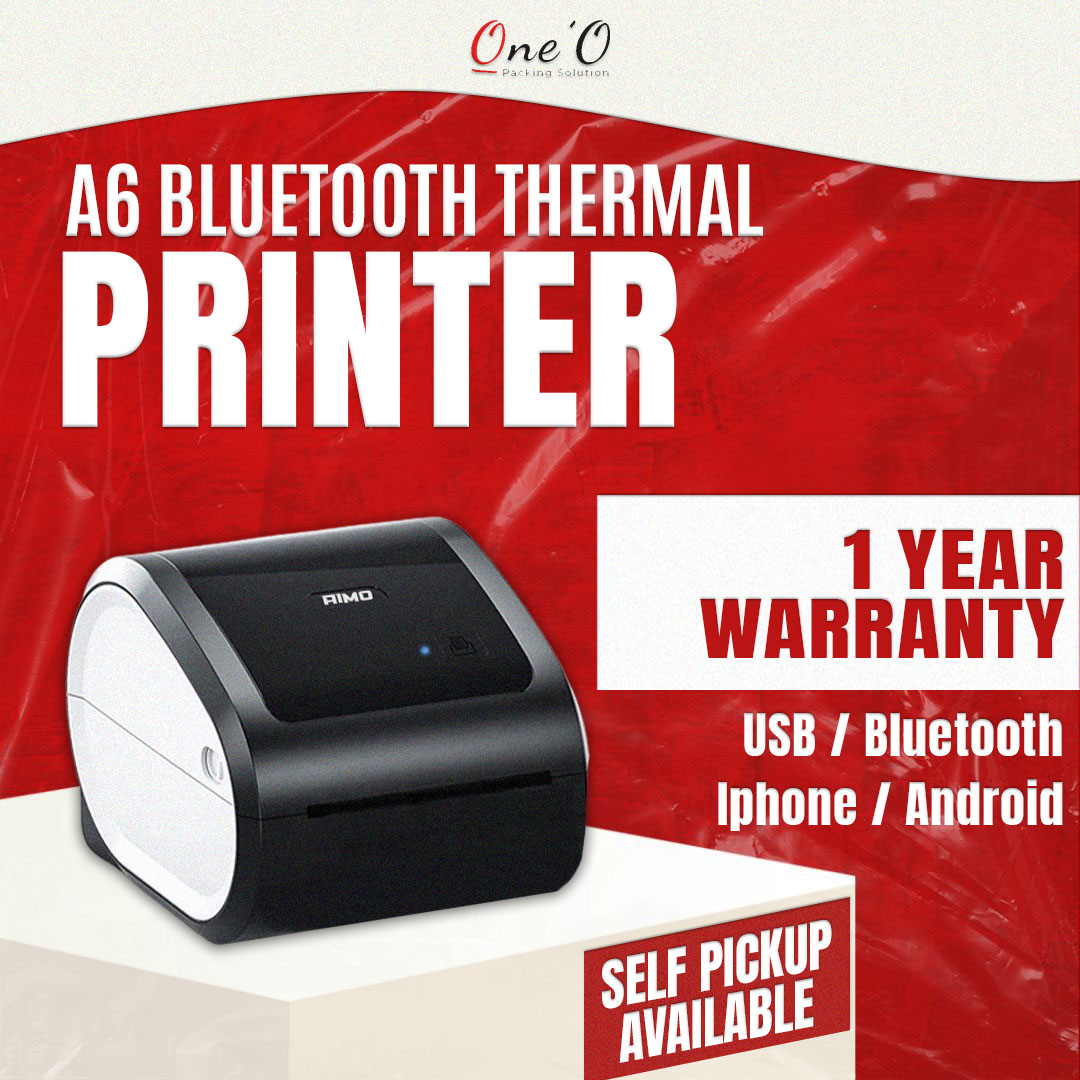 A6 Thermal Printer USB Bluetooth (Mac & Windows) Phone PDF Printing ...