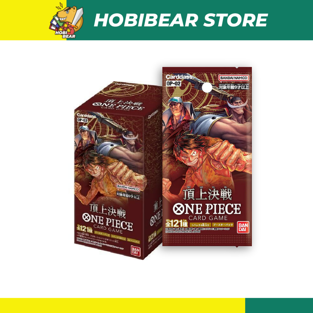 One Piece TCG Booster Box [OP02] Paramount War (Japanese Version) Shopee Malaysia