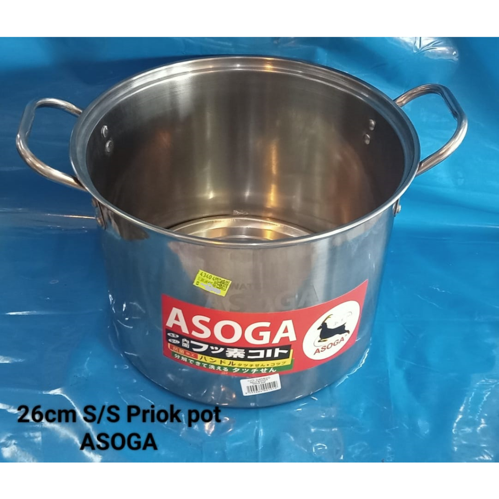 26CM STAINLESS STEEL PERIOK POT ASOGA | Shopee Malaysia