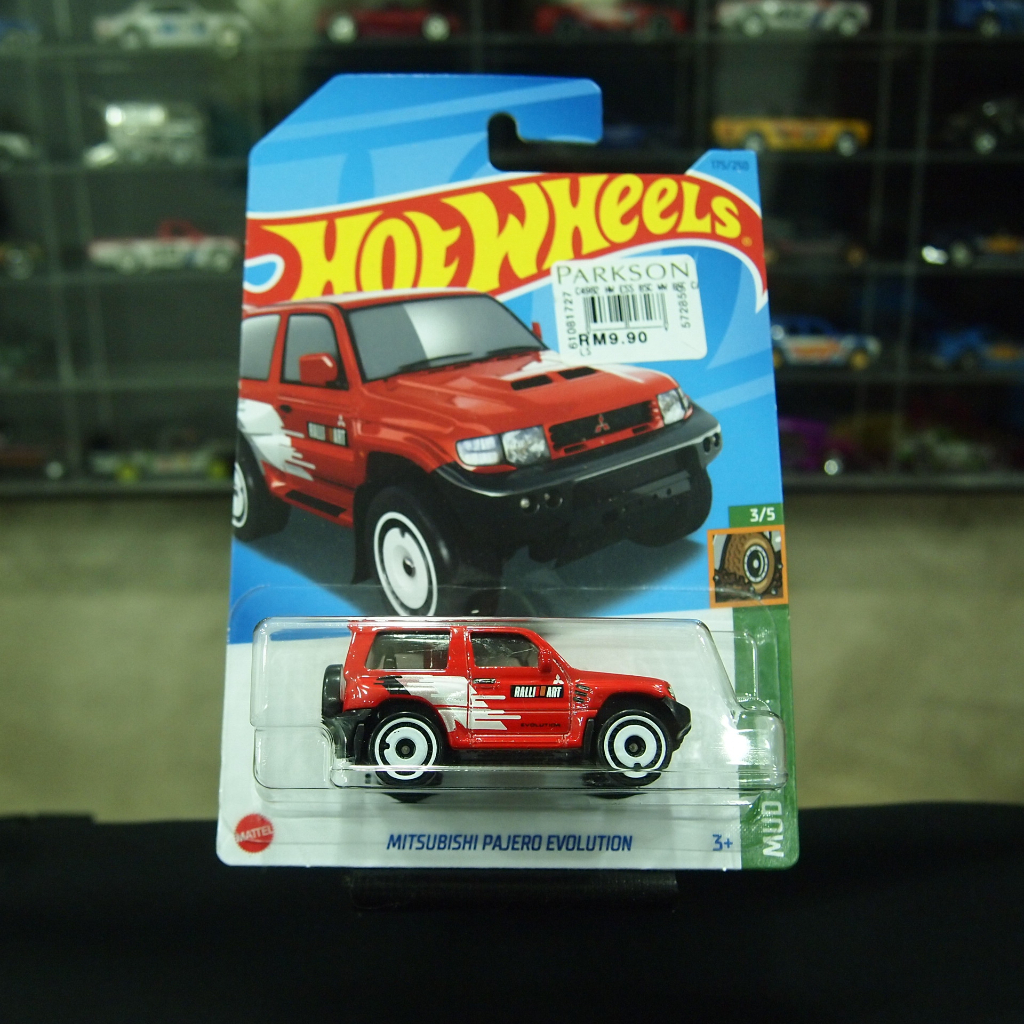 Hot Wheels Mitsubishi Pajero Evolution | Shopee Malaysia