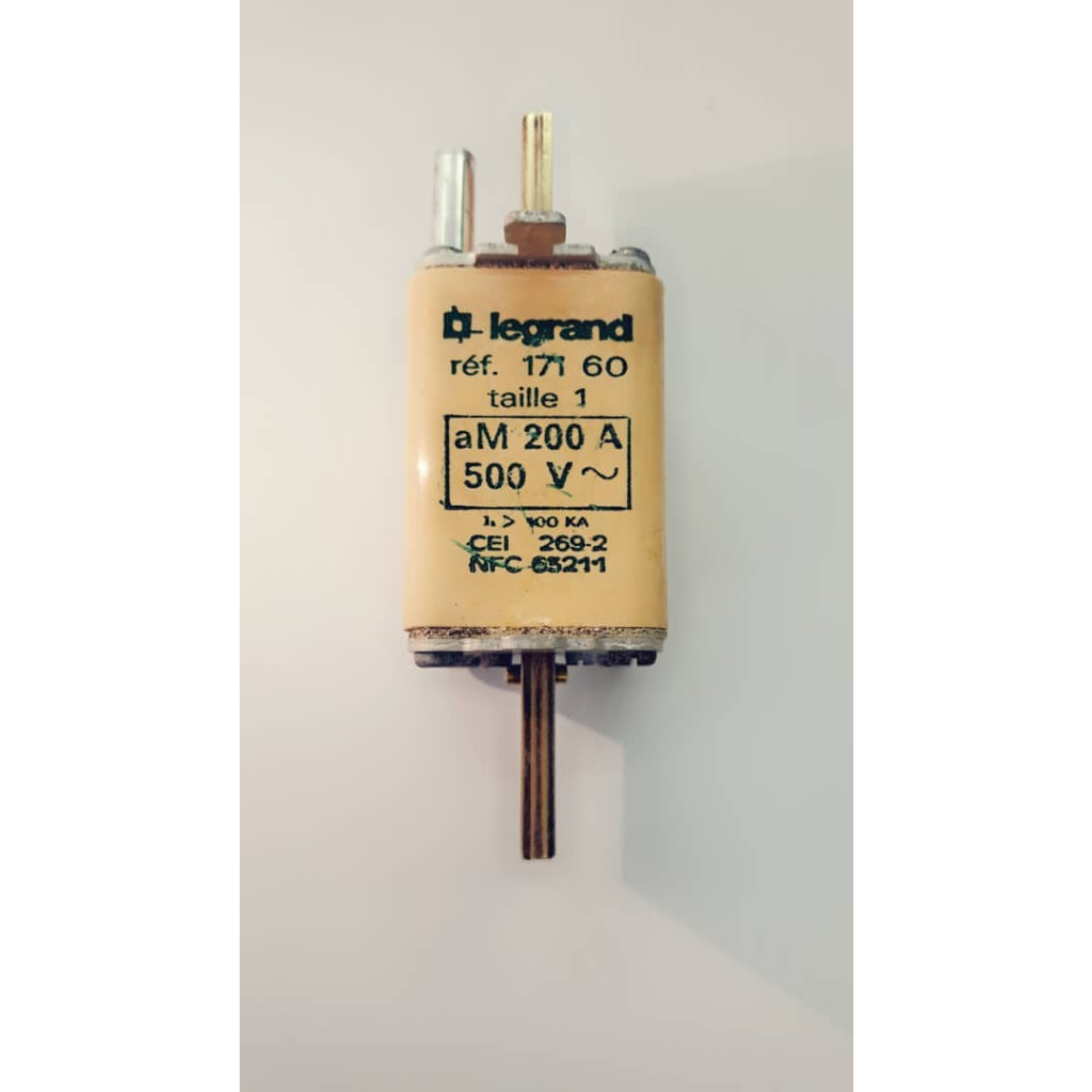 Legrand Industrial blade-type cartridge fuses aM type knife fuse blade ...