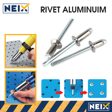RIVET ALUMINIUM/POP RIVETS ALUMINIUM BLIND RIVET#READY STOCK | Shopee ...