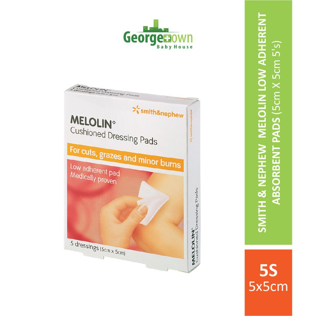 SMITH & NEPHEW MELOLIN 5CM*5CM 5'S (GTG) | Shopee Malaysia