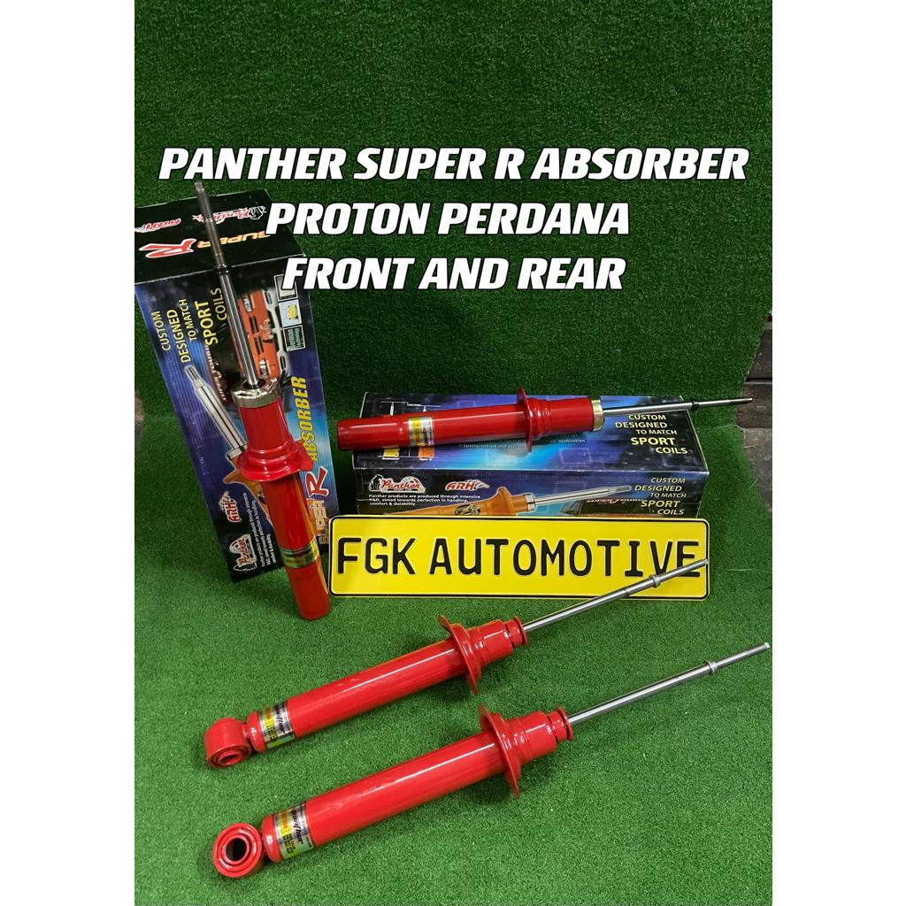 PANTHER SUPER R OIL ABSORBER PROTON PERDANA FRONT AND REAR SPECIAL