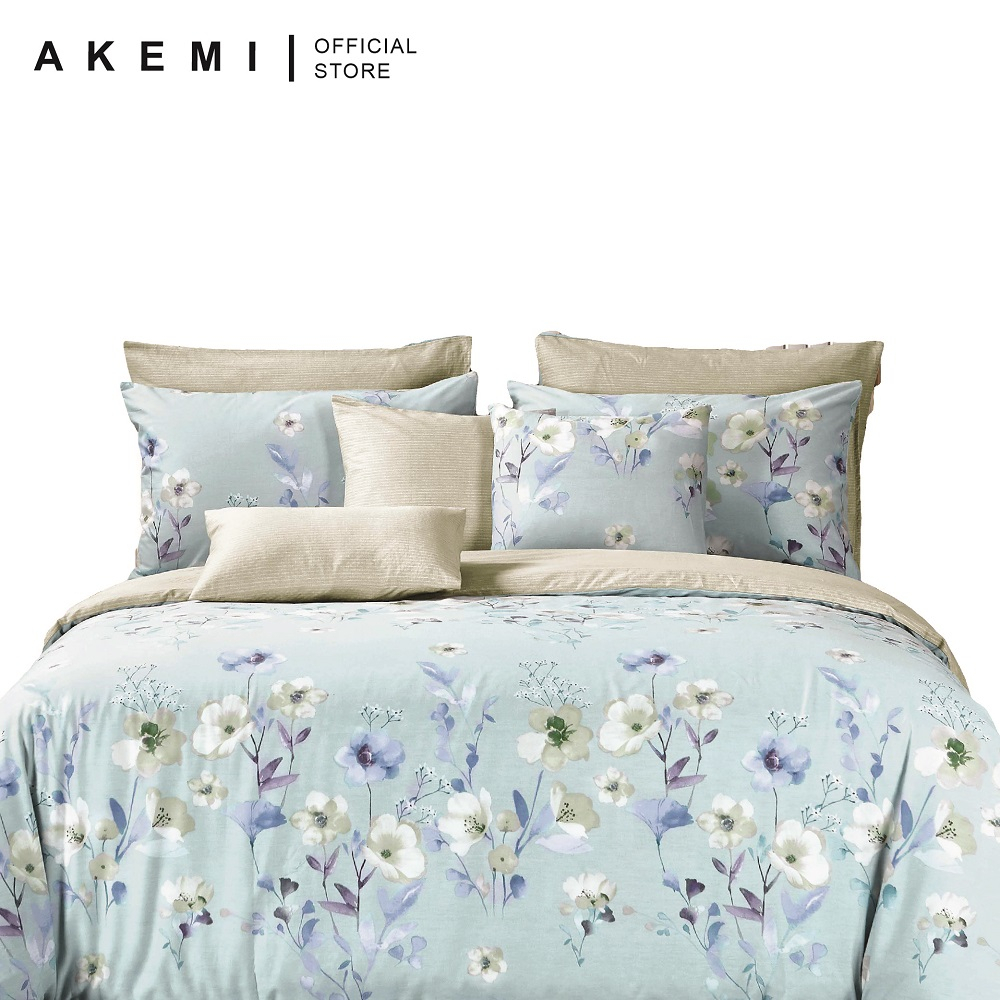 AKEMI Cotton Select Adore Quilt Cover Set 730TC (Super Single/ Queen
