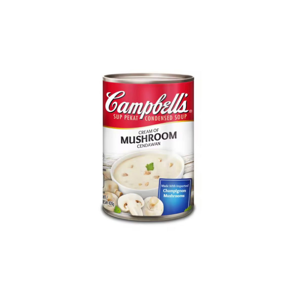 Campbells Condensed Soup Cream Of Mushroom 290g Shopee Malaysia 8637