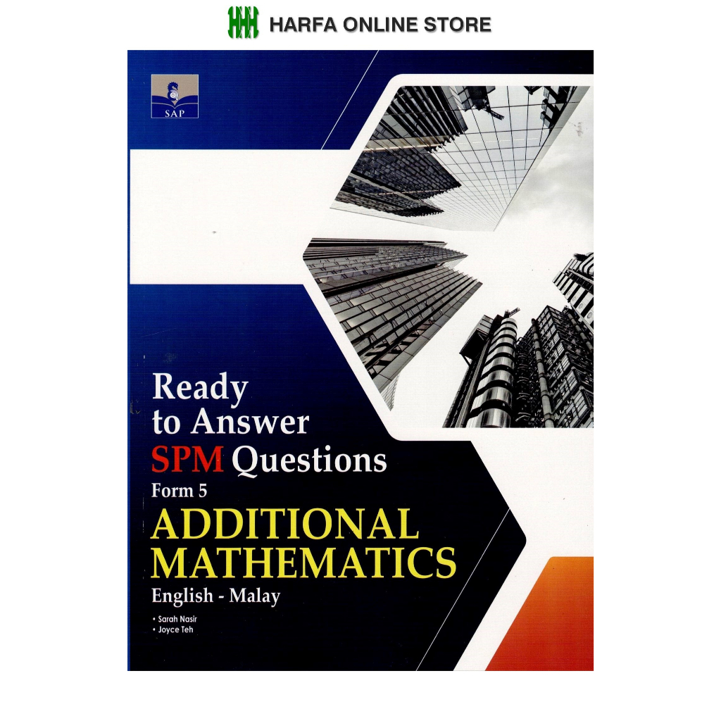 Buku Rujukan : Ready To Answer UASA Questions Additional Mathematics ...