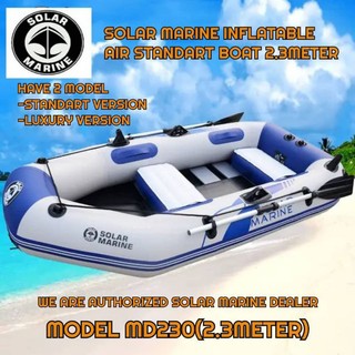Original Solar Marine Inflatable Air Boat 2.3 Meter MD230 Bot Angin ...