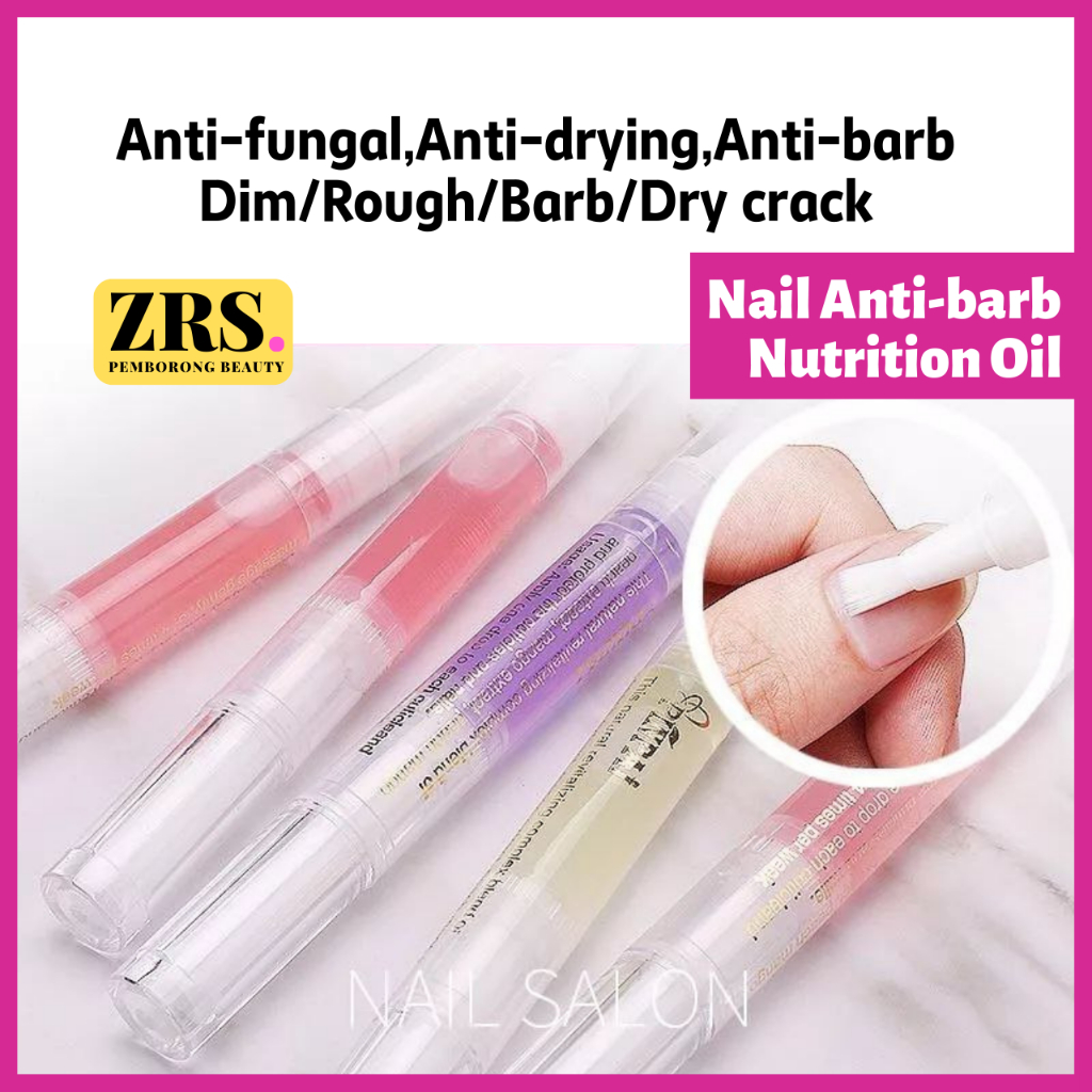 Nail Care Nutrient Oil Pen Pengilat Kuku Finger Edge Care Pen Antibarb