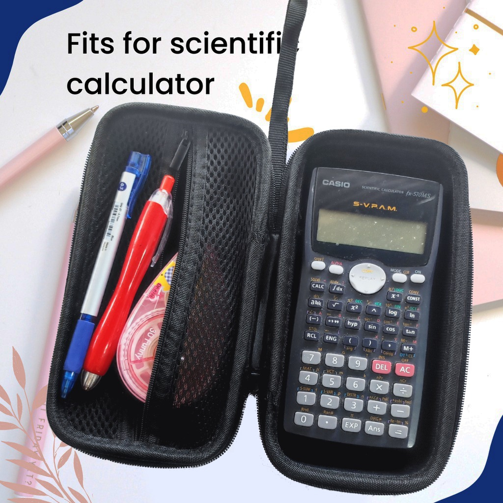 Scientific Calculator Hard Case Pouch Case Bag Protective(fx570ms