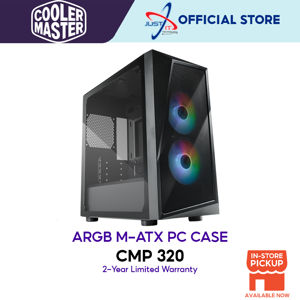 COOLER MASTER CP320-KGNN-S00 CMP320 ARGB MATX CASE | Shopee Malaysia